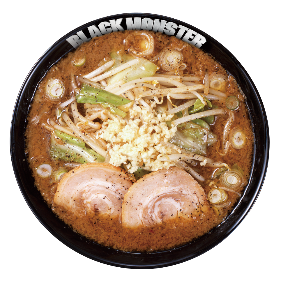 嵐げんこつらあめんブラックモンスター