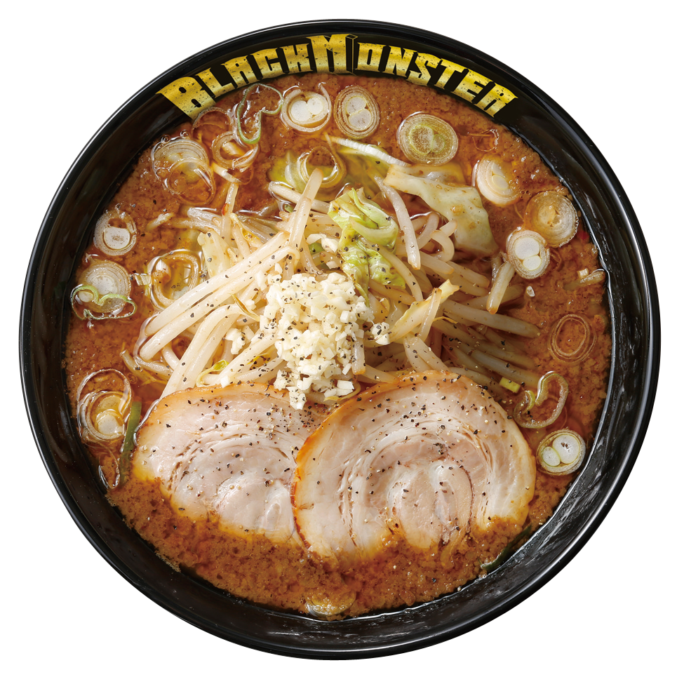 嵐げんこつらあめんブラックモンスター