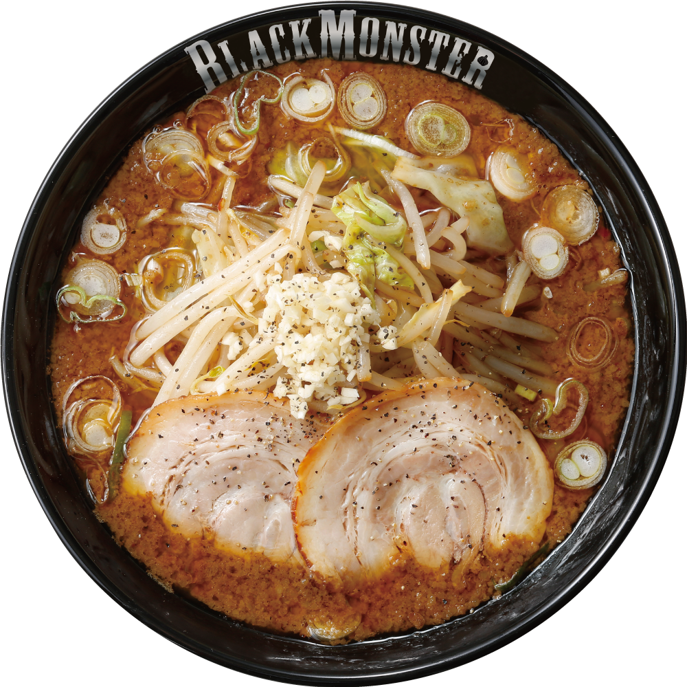 嵐げんこつらあめんブラックモンスター