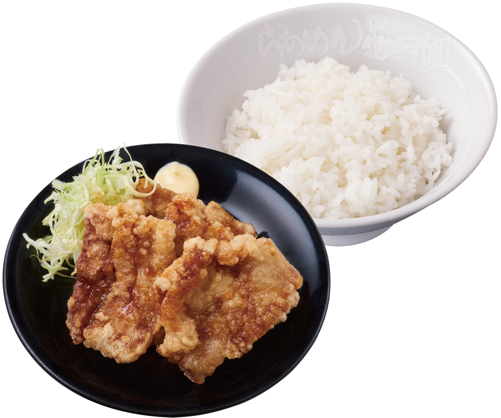 豚のからあげセット