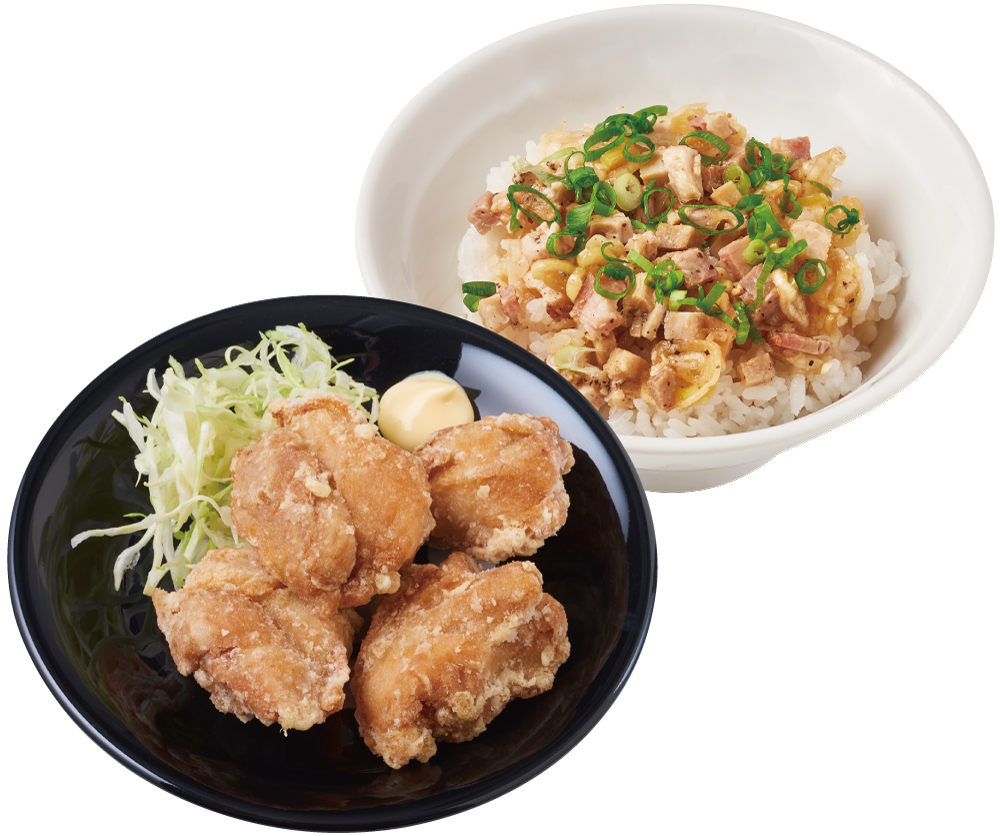 ぶためし鳥のからあげセット